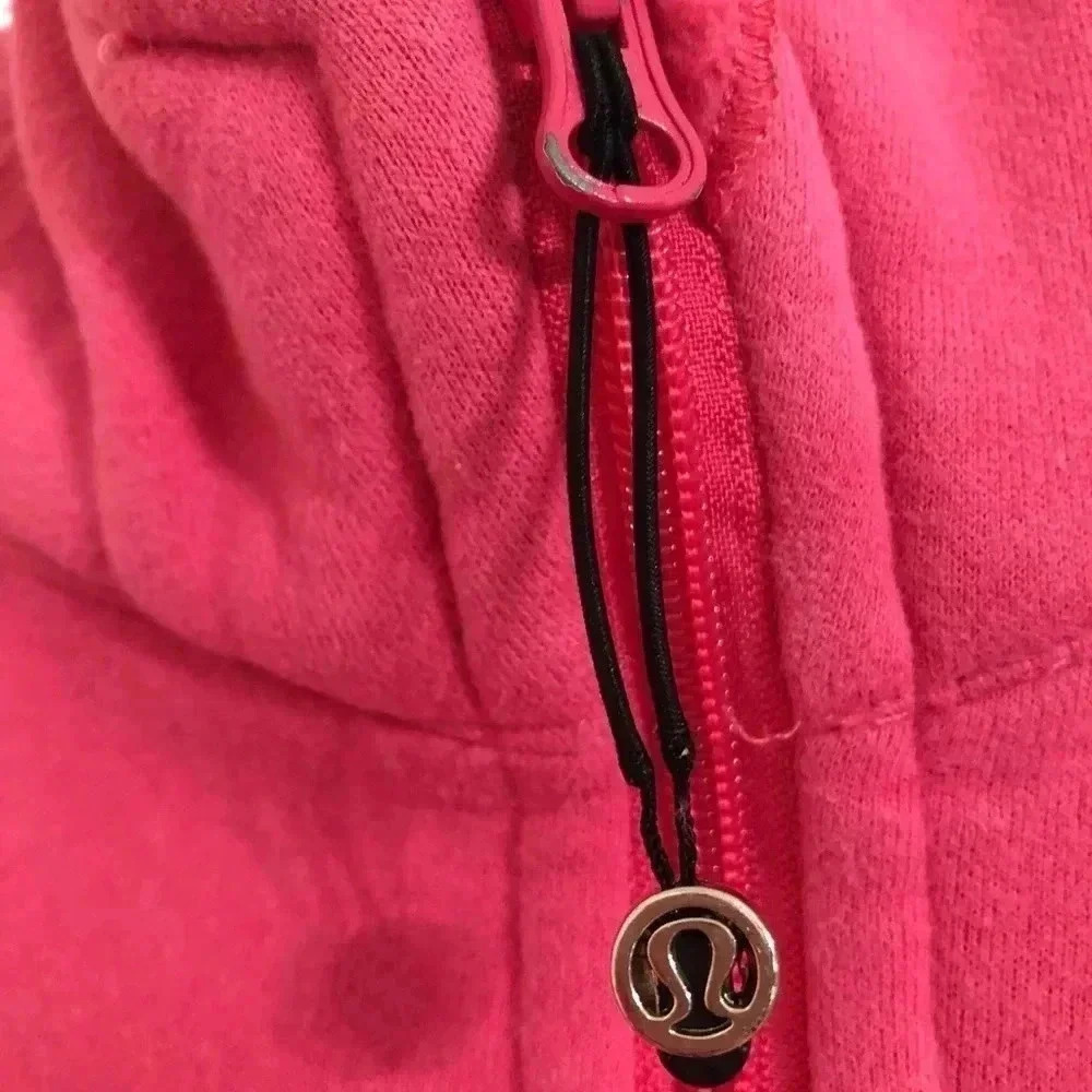 Lululemon Hot Pink Scuba Hoodie Size 4 - Picture 6 of 16